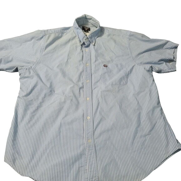 Ralph Lauren Mens Button Up Shirt Multicolor Size XL Cotton American Flag Logo - Picture 1 of 12